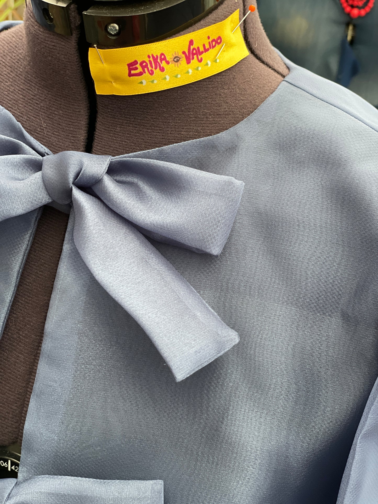 Malambing in Kalawakan 2 bow front Filipiniana Top