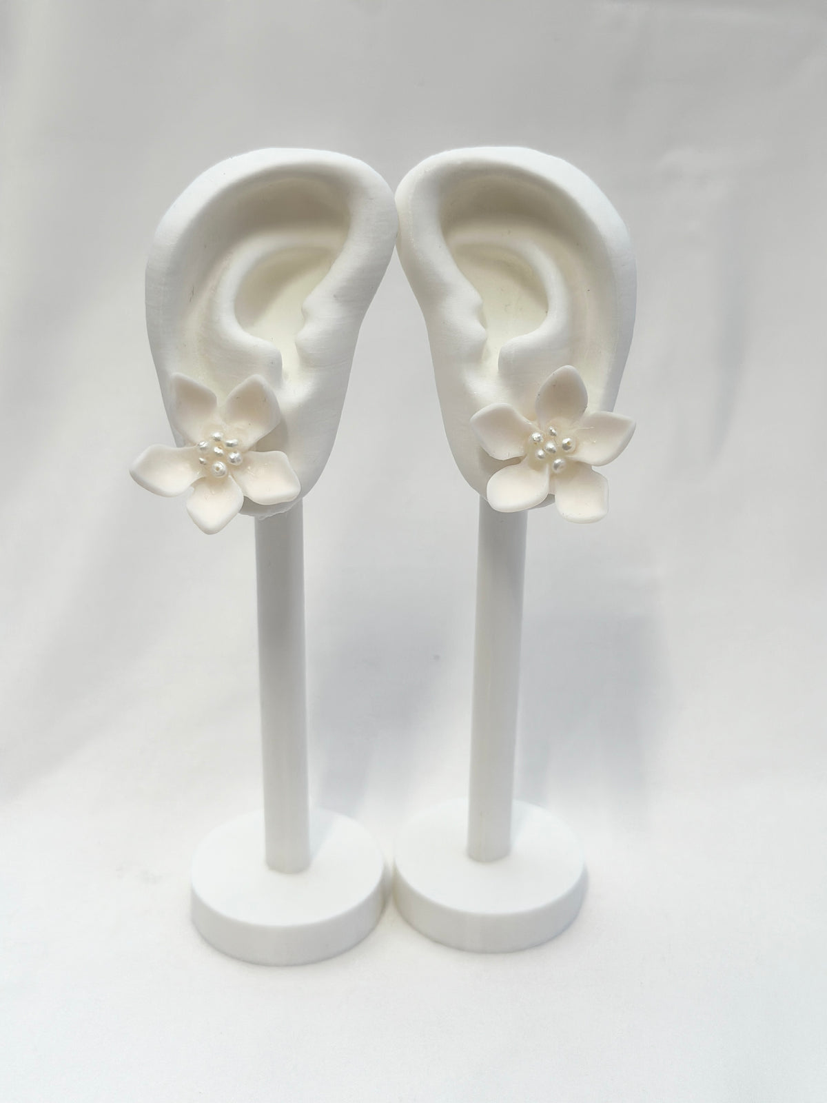 Sampaguita Stud with Seed Pearls