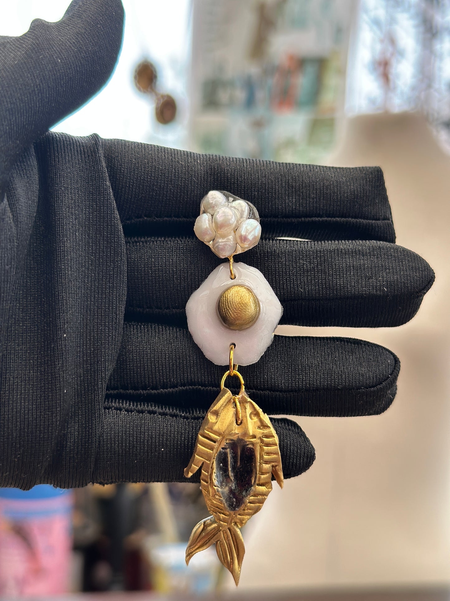 D’ Original BangSiLog Dangling Single Earring