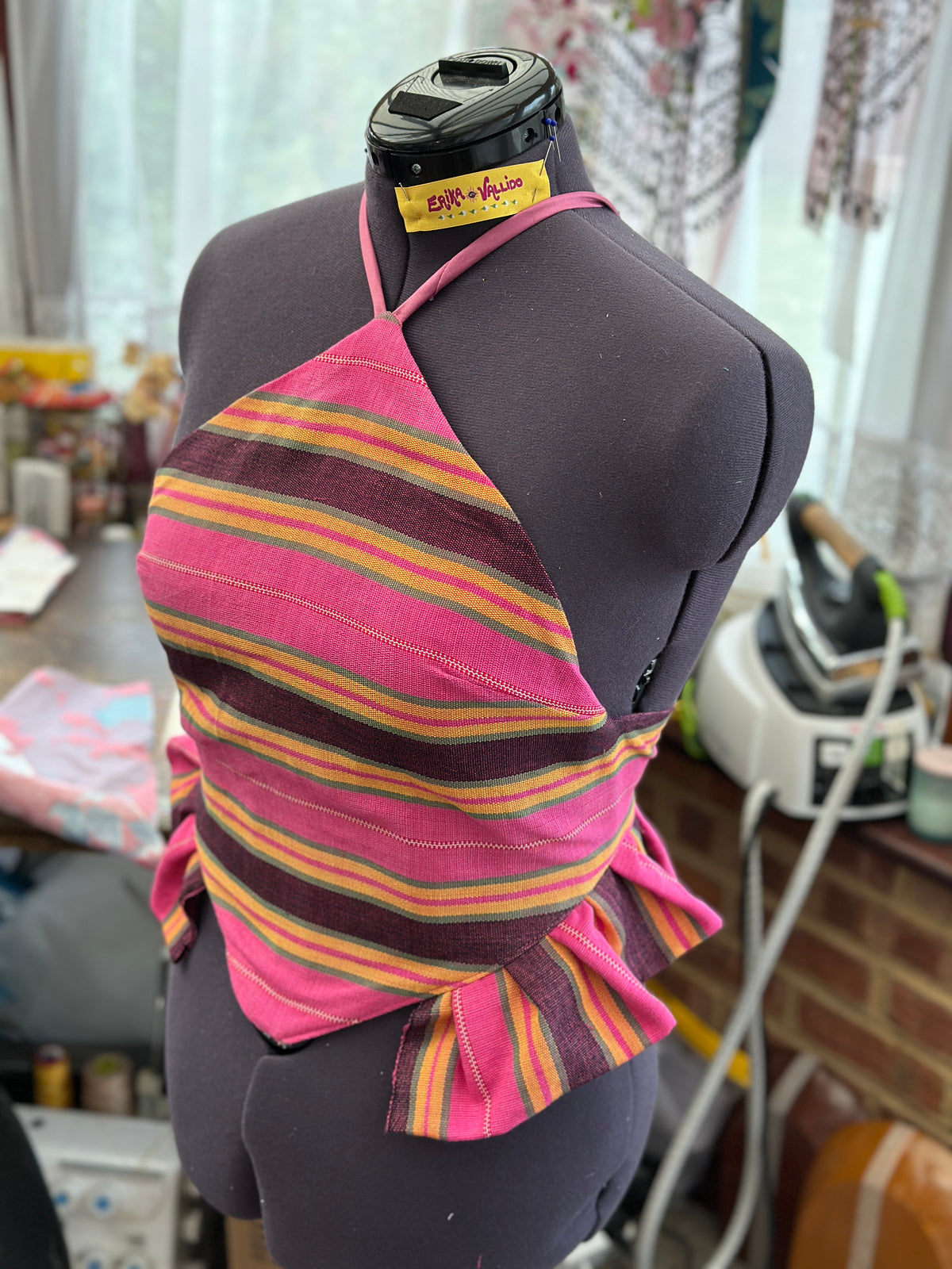 Asymmetrical Pleated Top