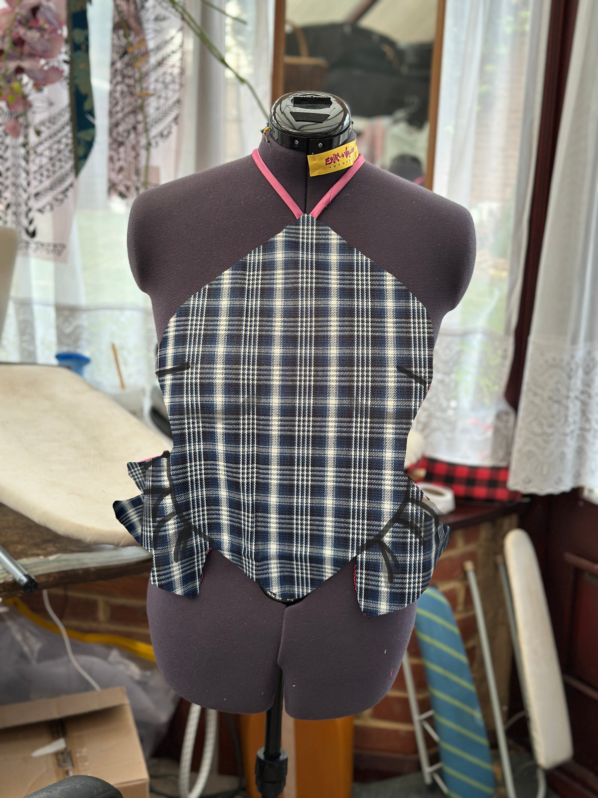 Asymmetrical Pleated Top