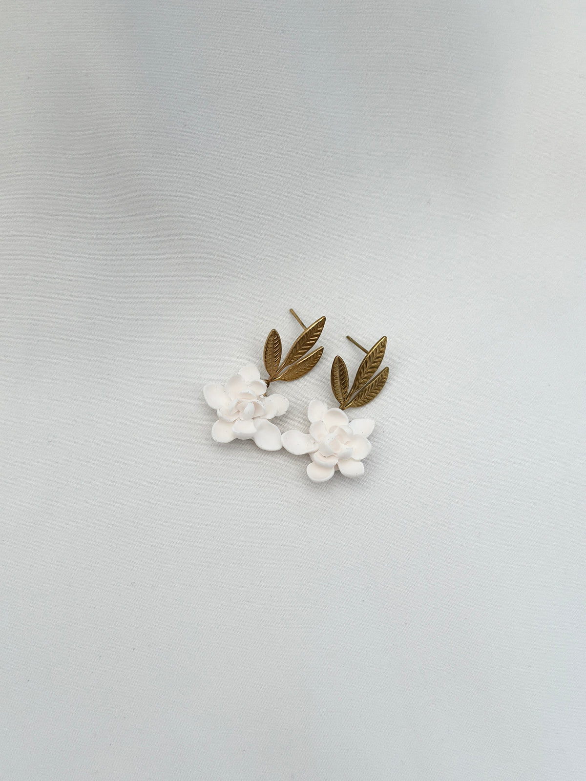 Sampaguita Leaf Drop Stud