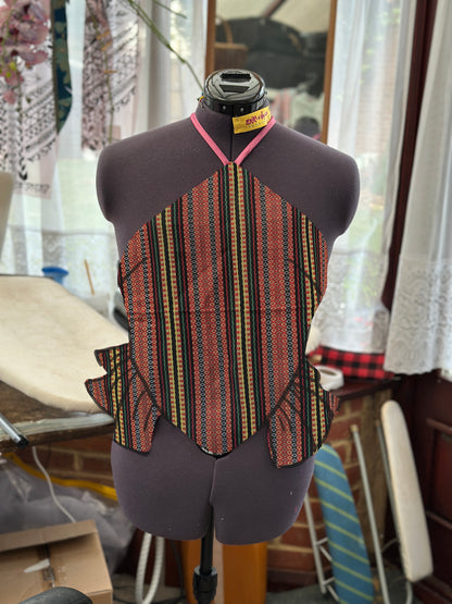Asymmetrical Pleated Top