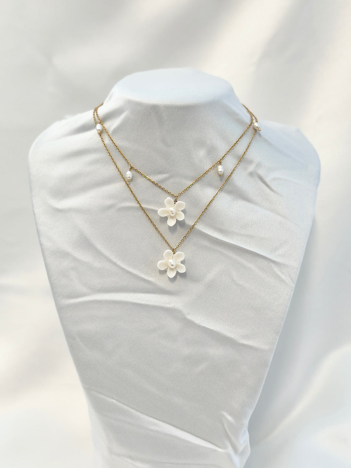 Sampaguita Layered Necklace