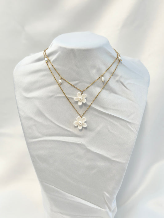 Sampaguita Layered Necklace