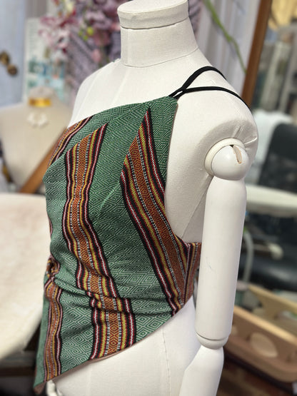 Asymmetrical Pleated Top