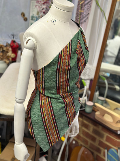 Asymmetrical Pleated Top