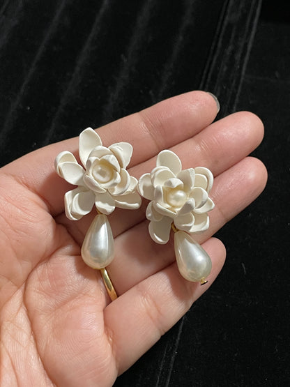 Sampaguita Pearl Danglers