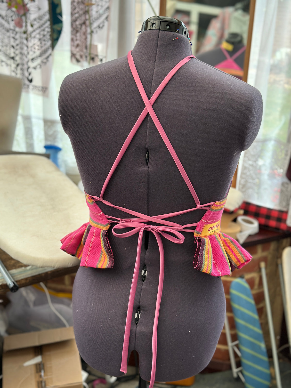 Asymmetrical Pleated Top