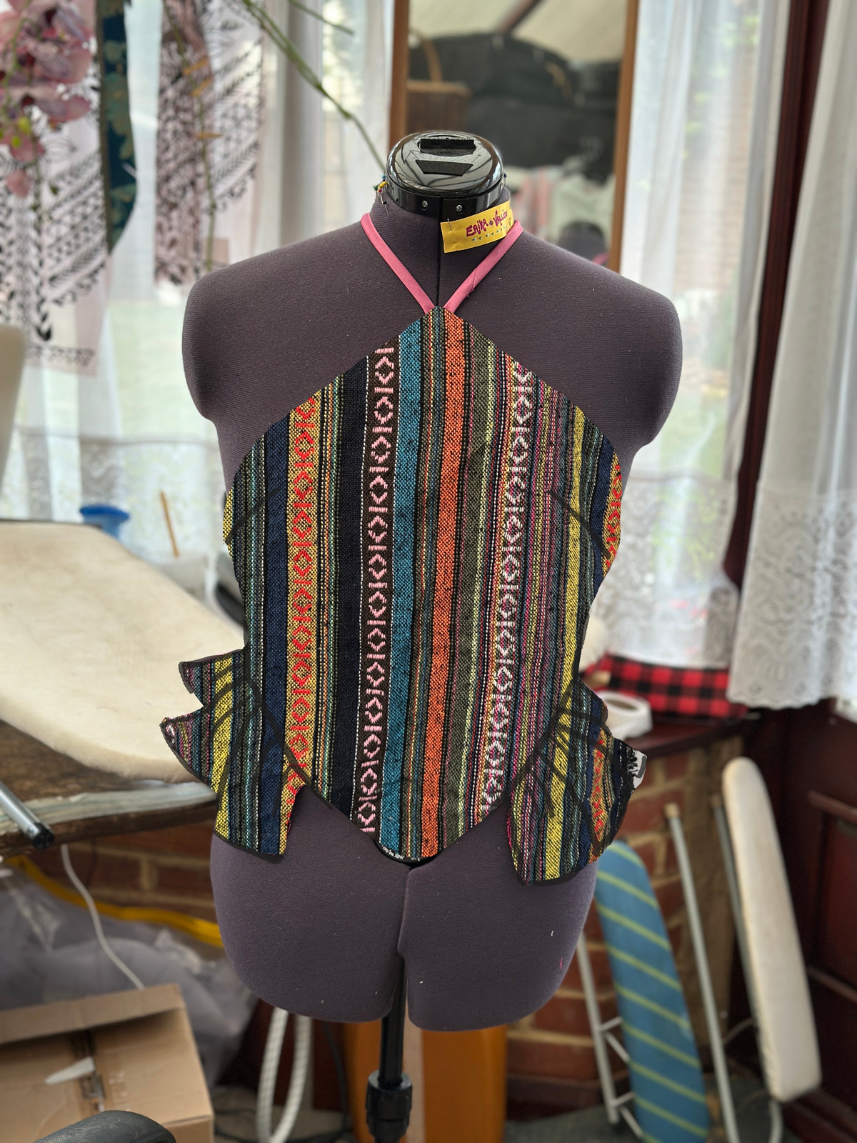 Asymmetrical Pleated Top