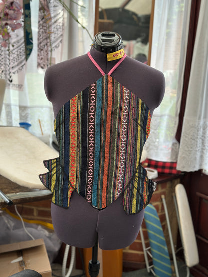 Asymmetrical Pleated Top