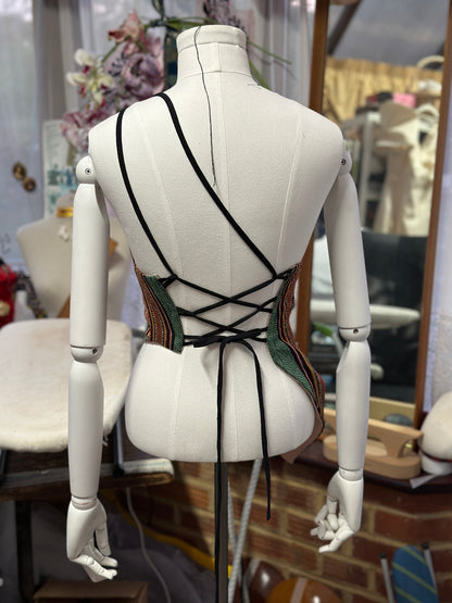 Asymmetrical Pleated Top