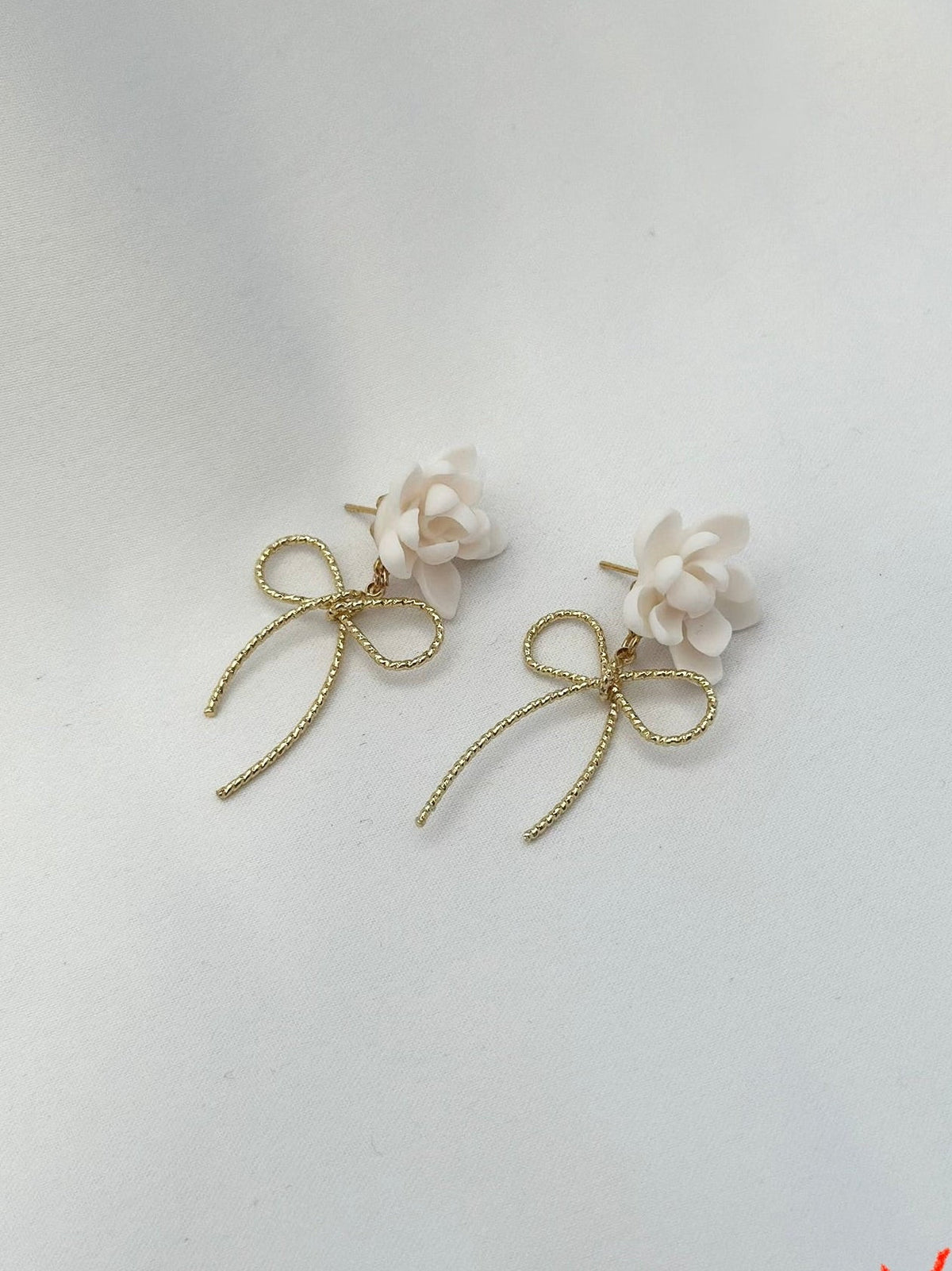 Sampaguita Bow Dangle