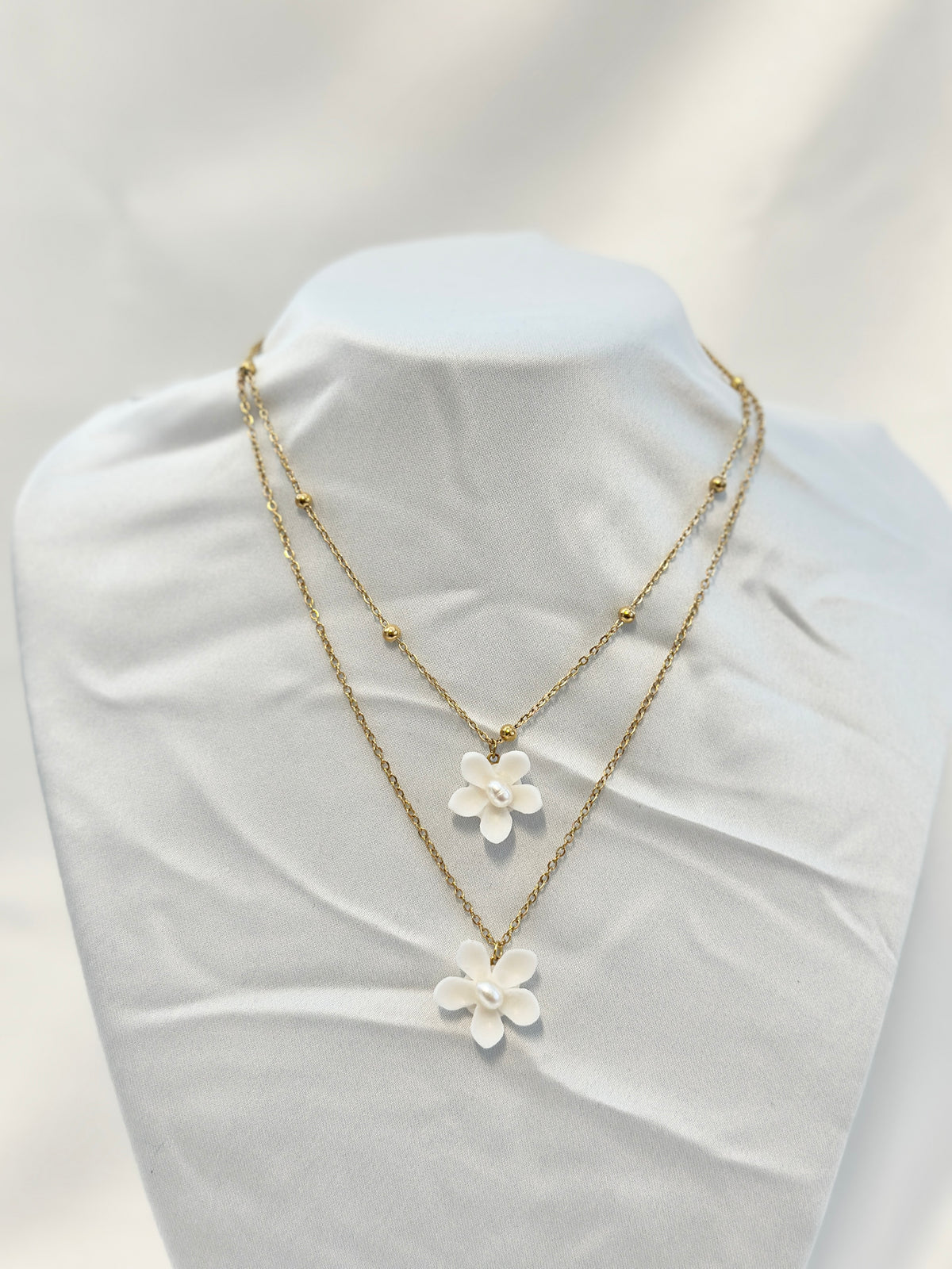 Sampaguita Layered Necklace