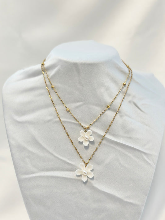 Sampaguita Layered Necklace