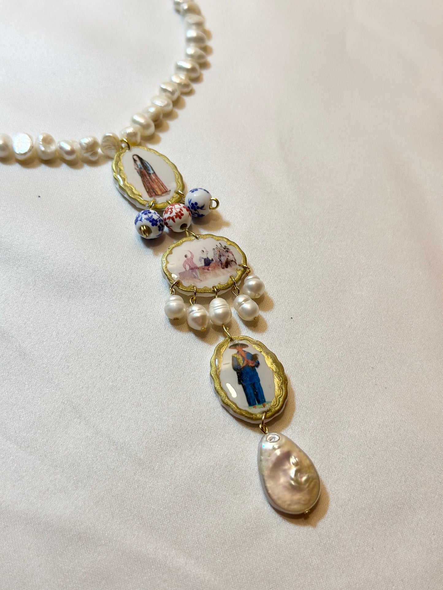 Mga iniwan (The ones left behind) Choker Necklace