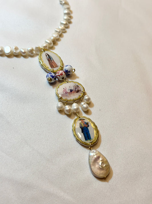 Mga iniwan (The ones left behind) Choker Necklace