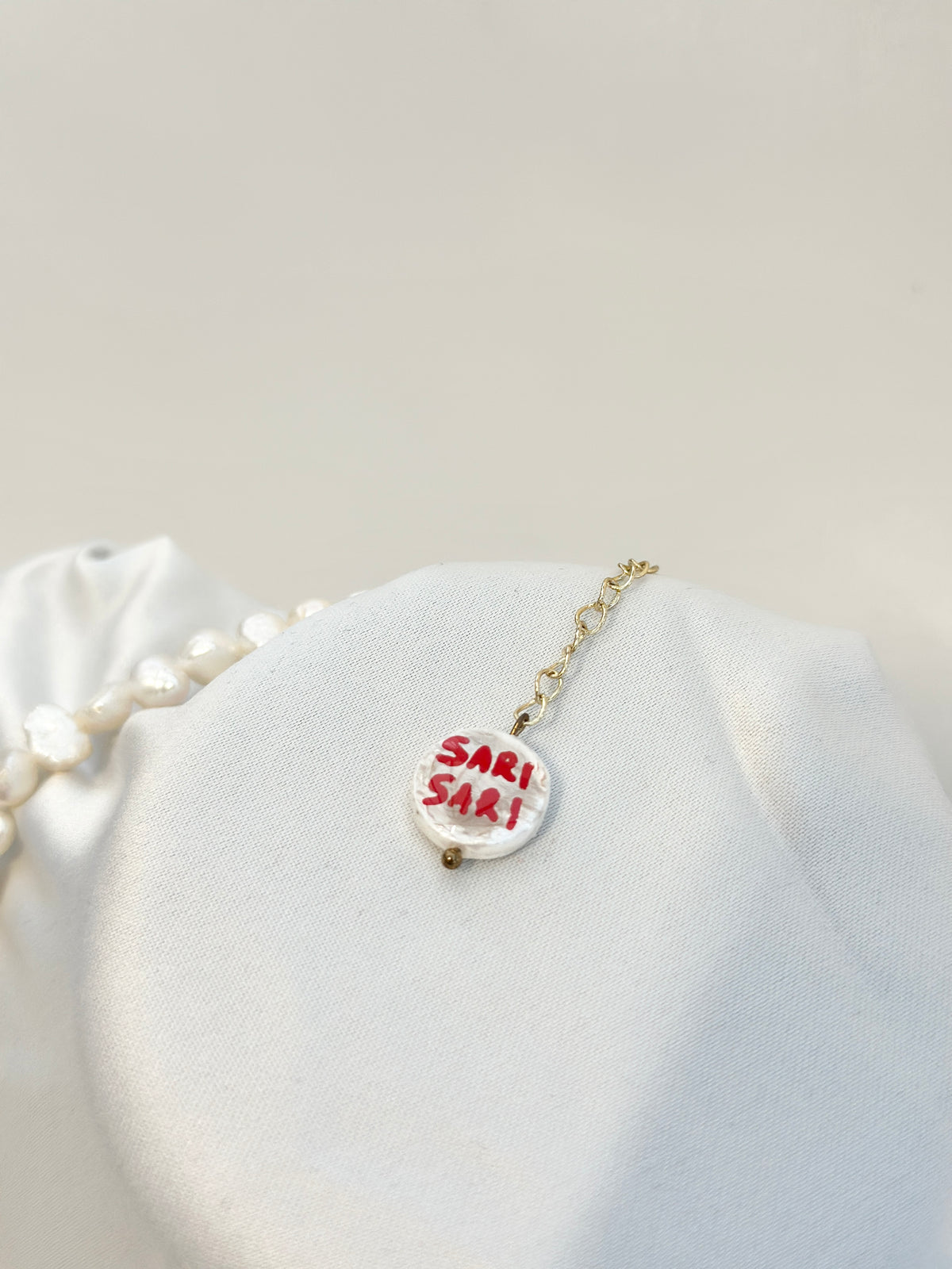 Sachet Shampoo Pearl Necklace