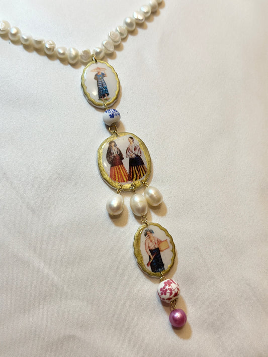 Mga Ginang (The ladies) Choker Necklace