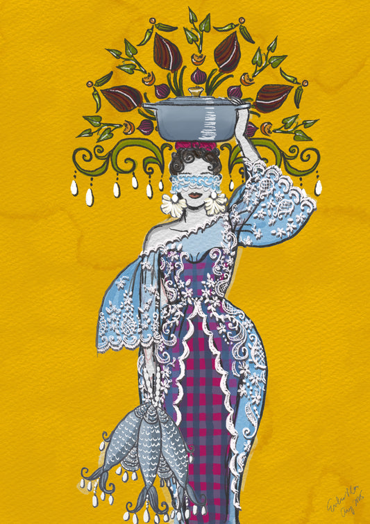 Sinigang but Fashion Art Print
