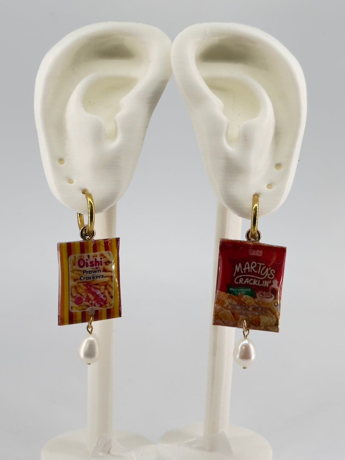 Oishi Martys Drop Pearl Hoops