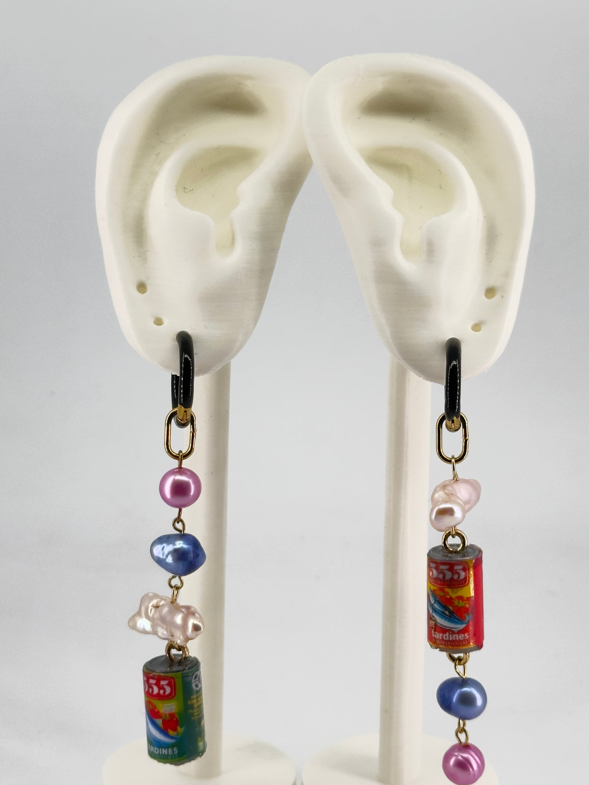 Sardinas Hoop Dangle Earrings