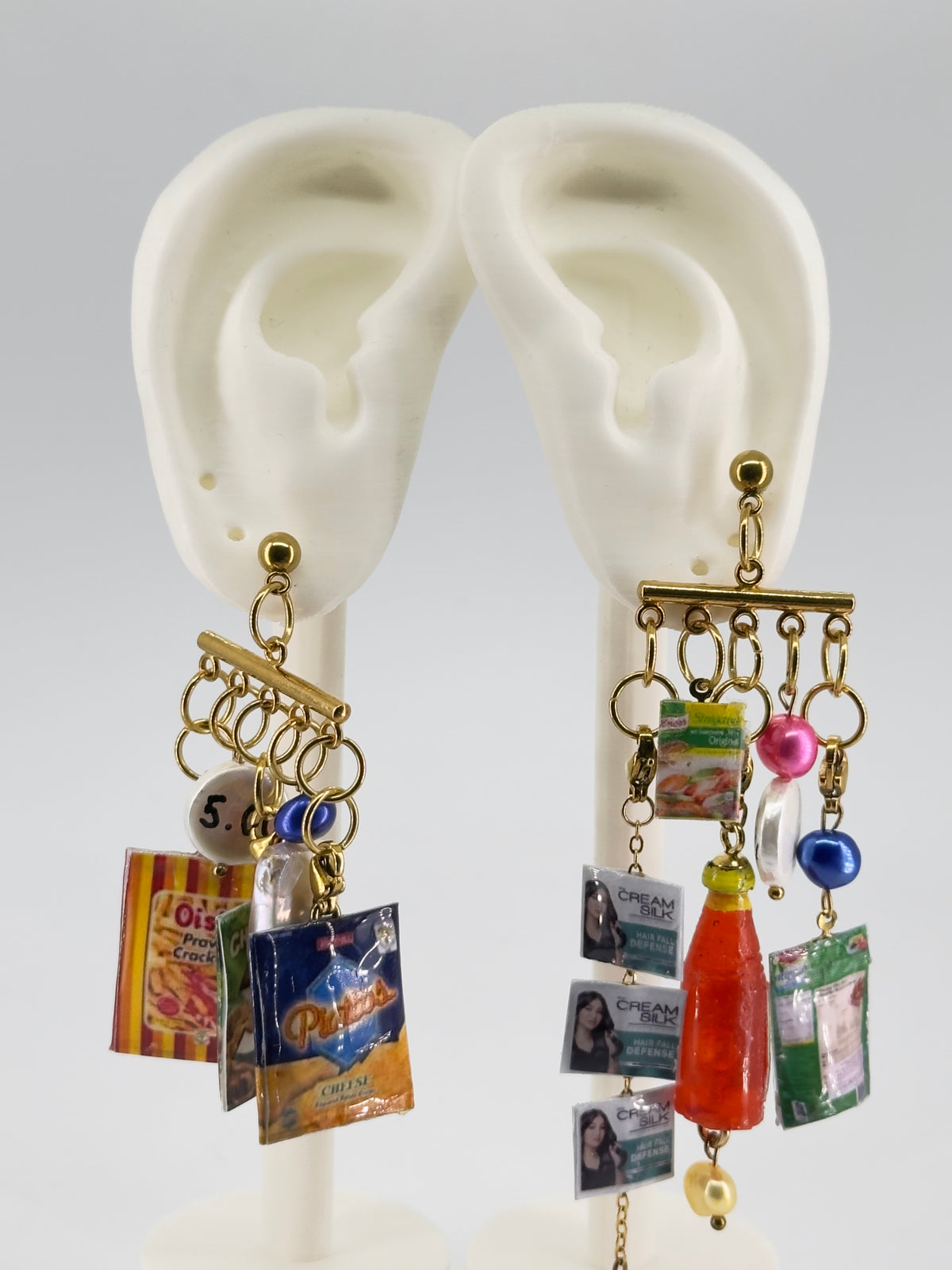 Sari Sari Earrings - Detachable Charms