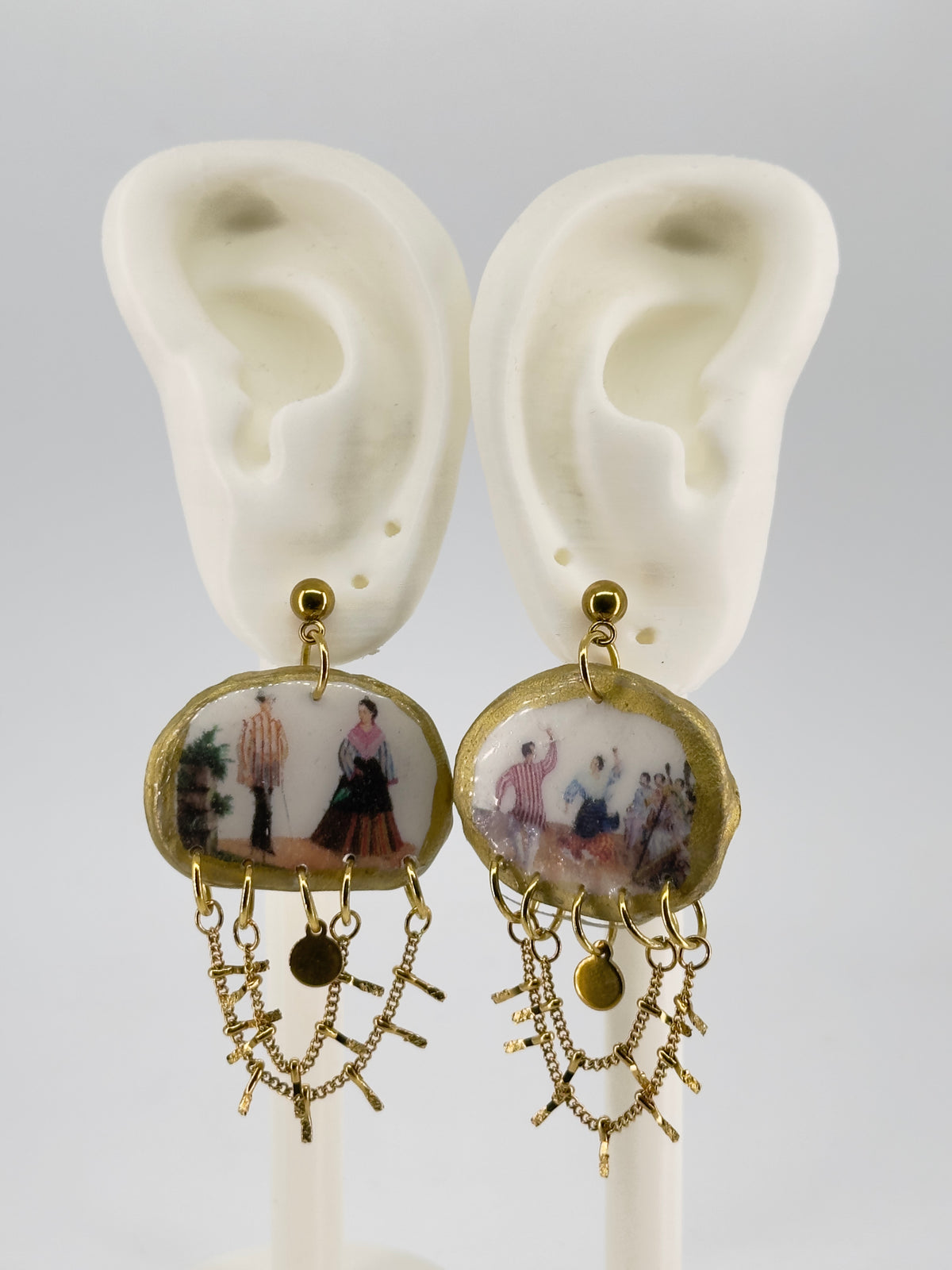 Ligawan to Sayawan (Courtship to Dancing) Chandelier Earrings