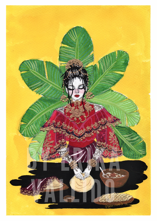 Lumpia Maker Filipiniana Art Print