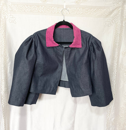 Modern Filipiniana Denim Jacket