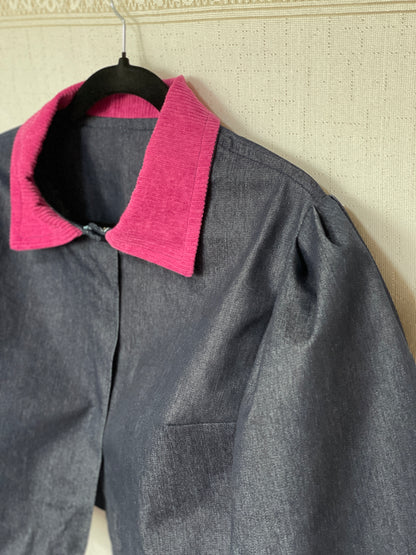 Modern Filipiniana Denim Jacket